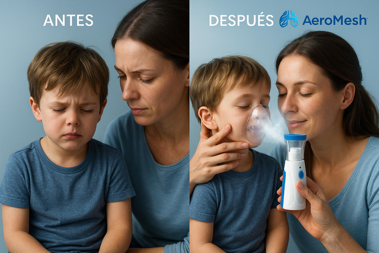 AeroMesh™ Inhalador Inteligente [Alivio de la Tos y Descongestión]
