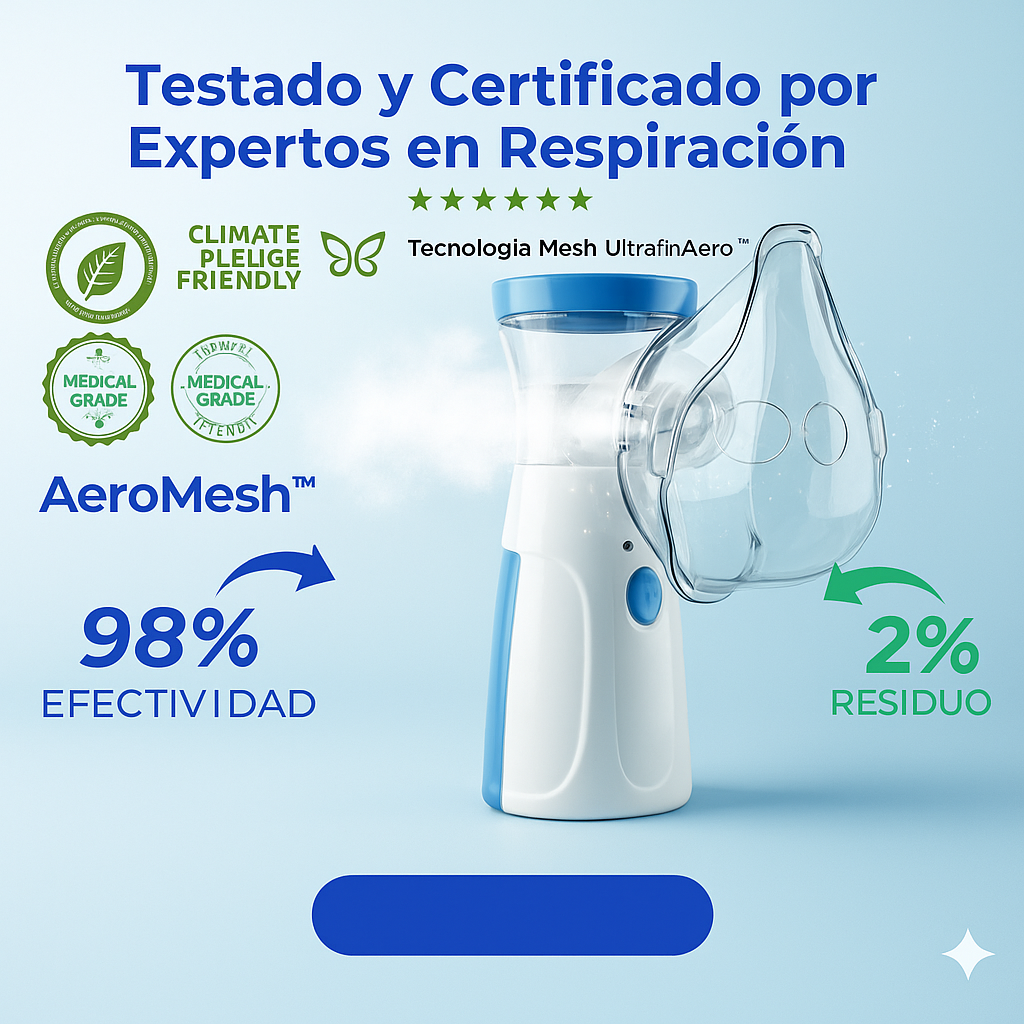 AeroMesh™ Inhalador Inteligente [Alivio de la Tos y Descongestión]